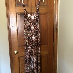 Calvin Klein multi color Maxi dress